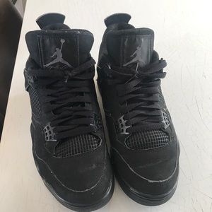 Mens black Nike Jordans 8.5